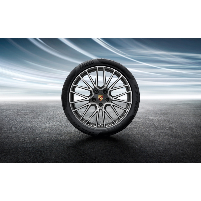 SUVERATTAD 21" CAYENNE E3 RS SPIDER DESIGN sportrehviga Pirelli PZero Corsa 285/40 R21, 315/35 R21