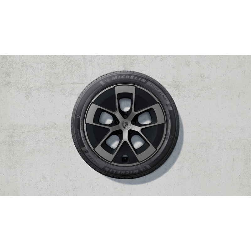 TALVERATTAD 21" CAY E4/COUPE TURBO AERO TURBONIT lamell Michelin Pilot Alpin 5 275/45 R21, 315/40 R21