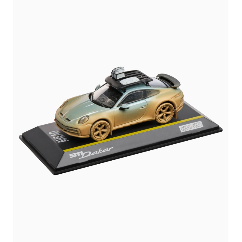 MUDELAUTO 911 DAKAR AHEAD, shade green, 1:43