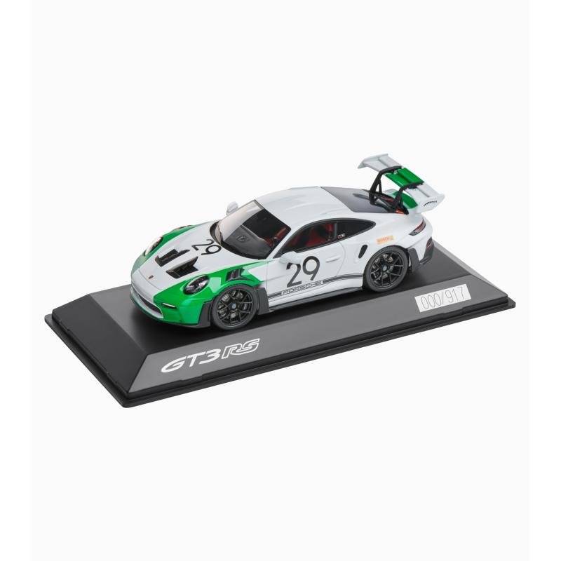 MUDELAUTO 911 GT3 RS Tribute to Jo Siffert, valge/rohelin, 1:43