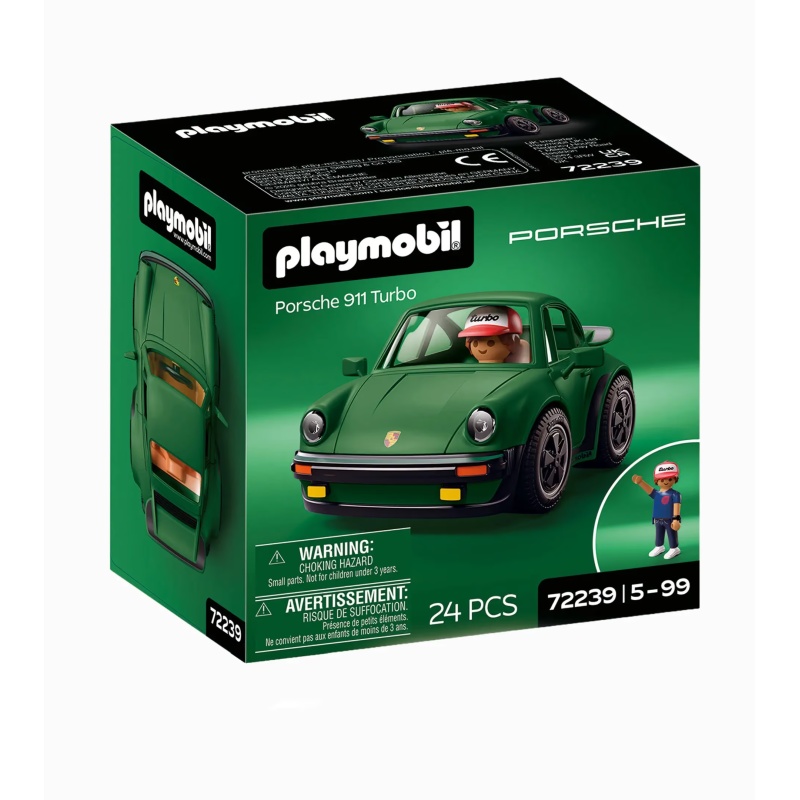MÄNGUAUTO 911 TURBO 930, PLAYMOBIL, roheline