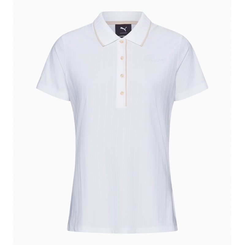 POLOSÄRK 60Y 911 TARGA COLLECTION, valge, naiste, M