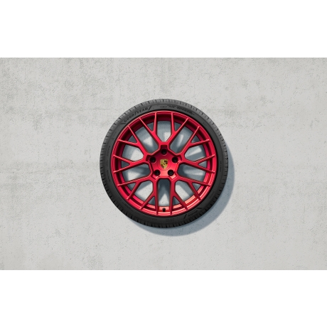 TALVERATTAD 20/21" 992 II RS SPYDER DESIGN (PYRORED) lamell Michelin 245/35 R20, 305/30 R21