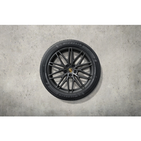 TALVERATTAD 21" CAY E3 II COUPE RS SPYDER DESIGN (ANTRASIITHALL) rehviga Michelin Pilot Alpin 5 285/45 R21, 305/40 R21