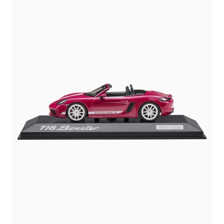 MUDELAUTO BOXSTER 718 SYTLE EDITION 1:43, RUBY STAR NEO