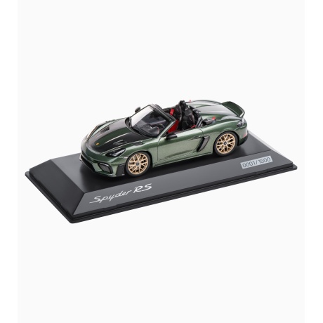 MUDELAUTO 718 SPYDER RS 982, tumeroheline, 1:43