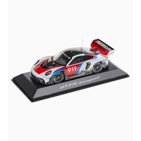 MUDELAUTO 911 GT3 R Rennsport, valge/punane/sinine, 1:43