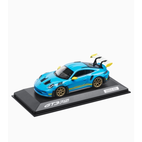 AUTOMUDEL 911 GT3 RS (992), sinine/kuldne, 1:43