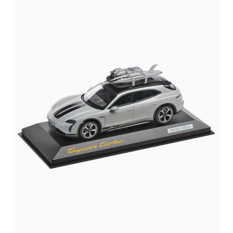 MUDELAUTO TAYCAN TURBO CROSS TURISMO AHEAD, chalk, 1:43