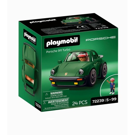 MÄNGUAUTO 911 TURBO 930, PLAYMOBIL, roheline