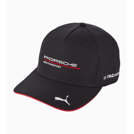 PESAPALLIMÜTS MOTORSPORT COLLECTION, must/valge/punane