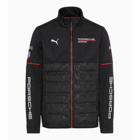 JOPE MOTORSPORT COLLECTION, must/valge/punane, meeste, L