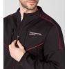 JOPE, SOFTSHELL MOTOROSPORT FANWEAR COLLECTION, must/punane, meeste, L