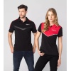 POLOSÄRK MOTORSPORT FANWEAR COLLECTION, must/punane, naiste, L